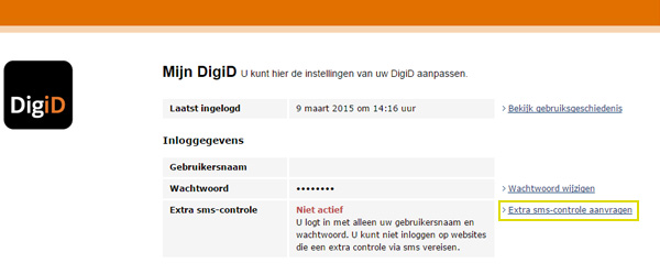 Stappenplan inloggen DigiD