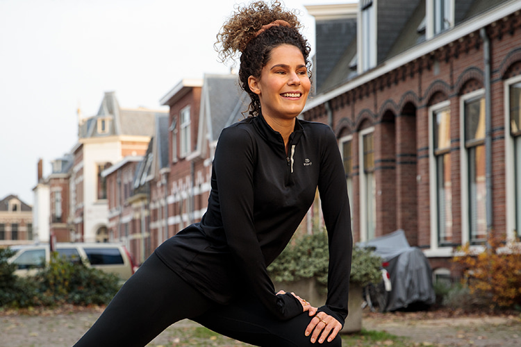 Stretching voor het sporten